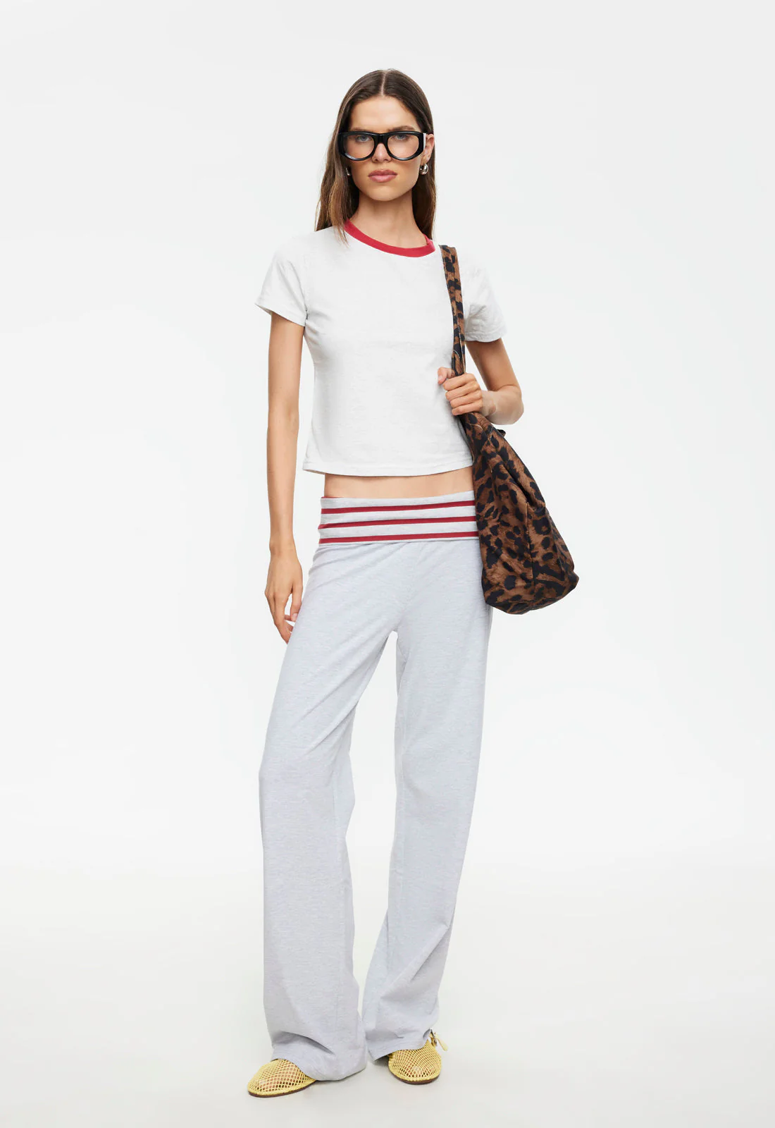 JETSET PANT - RED STRIPE