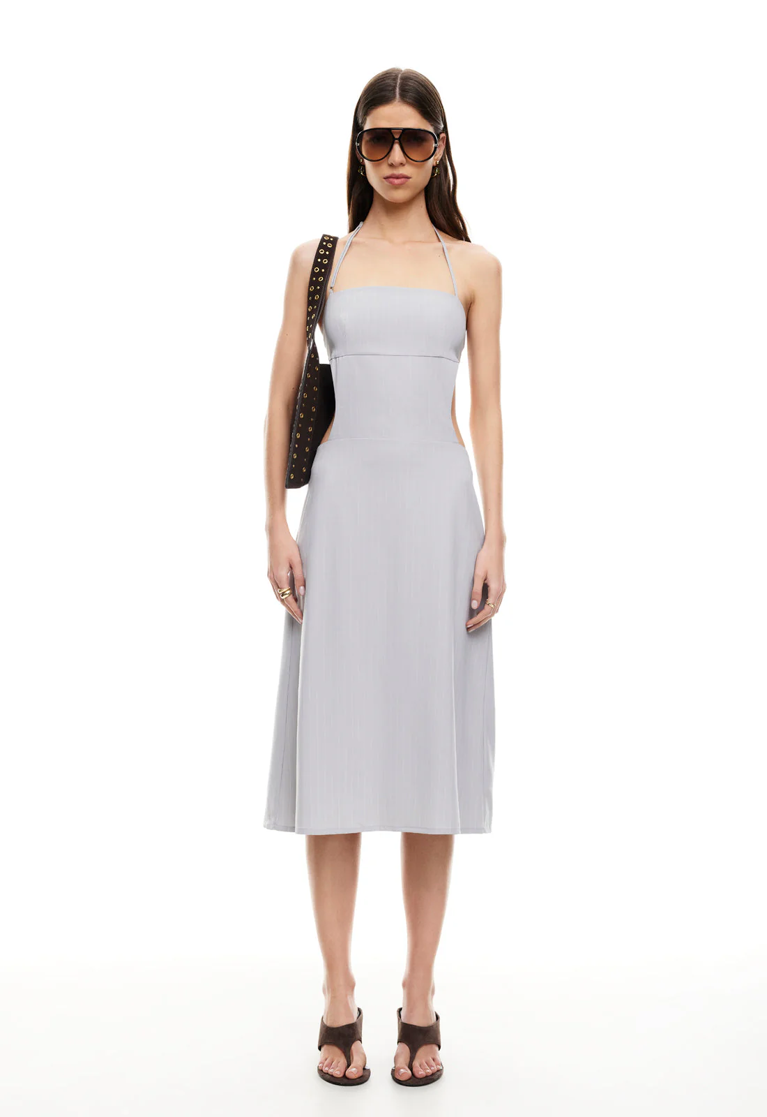 1496-moonlit-midi-dress-light-grey-pinstripe-1.webp MOONLIT MIDI DRESS - LIGHT GREY PINSTRIPE
