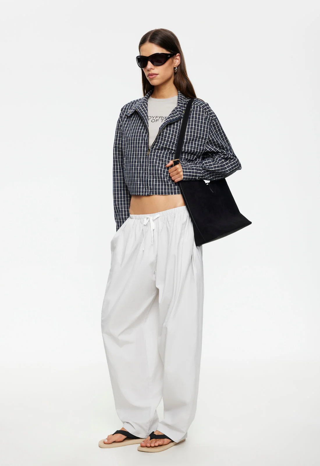 1768-aura-jacket-navy-lemon-plaid-1.webp AURA JACKET - NAVY LEMON PLAID