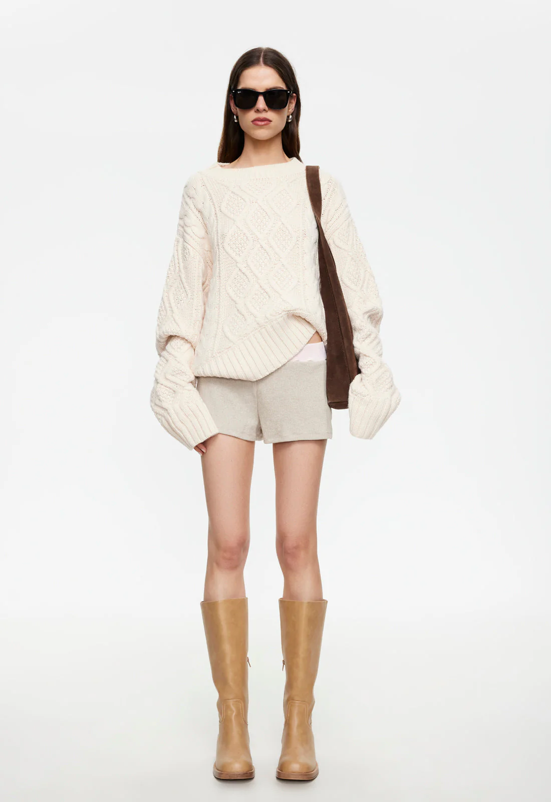 2411-vita-knit-short-stone-1.webp VITA KNIT SHORT - STONE