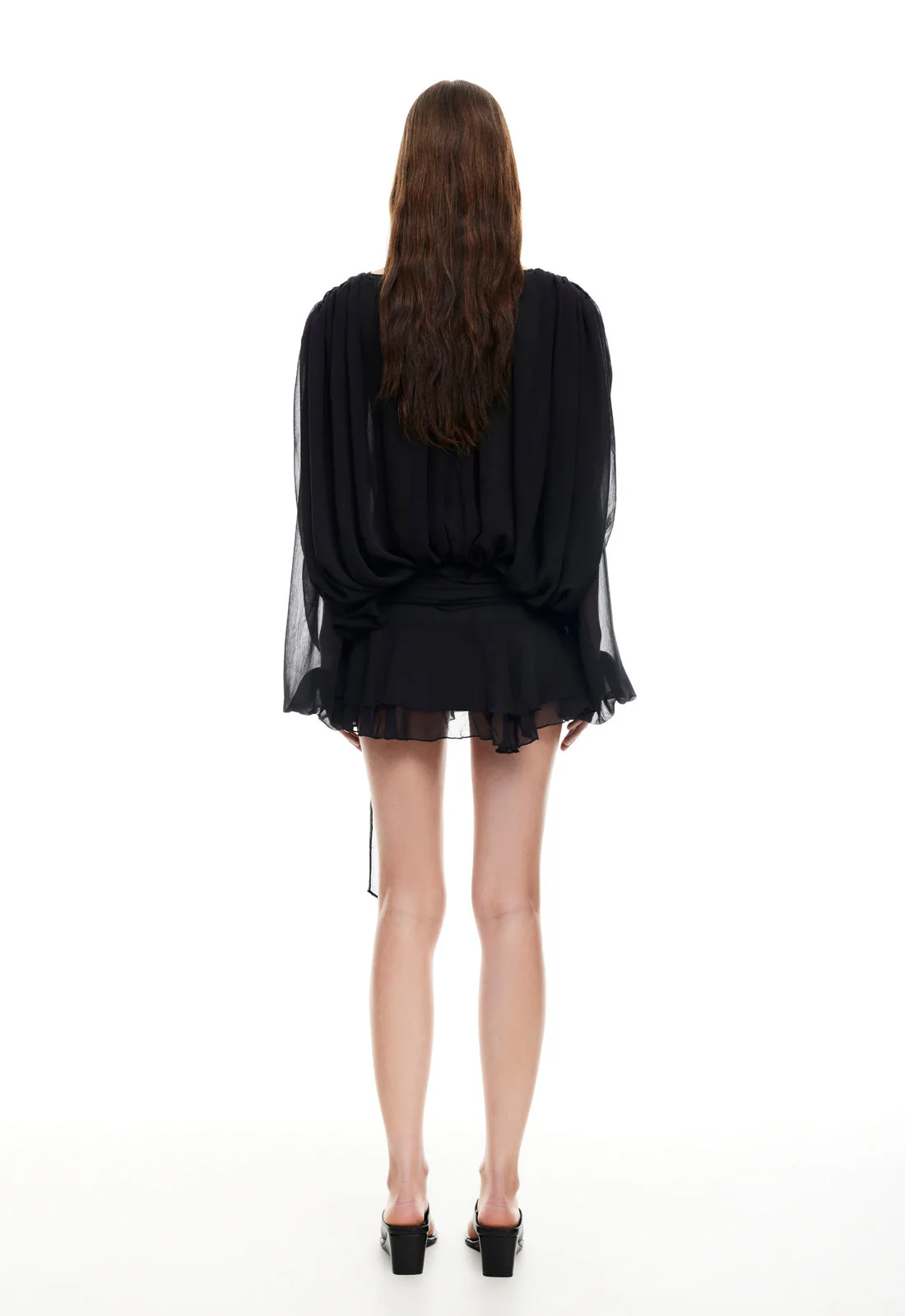 ELEMENTS MINI DRESS - NOIR