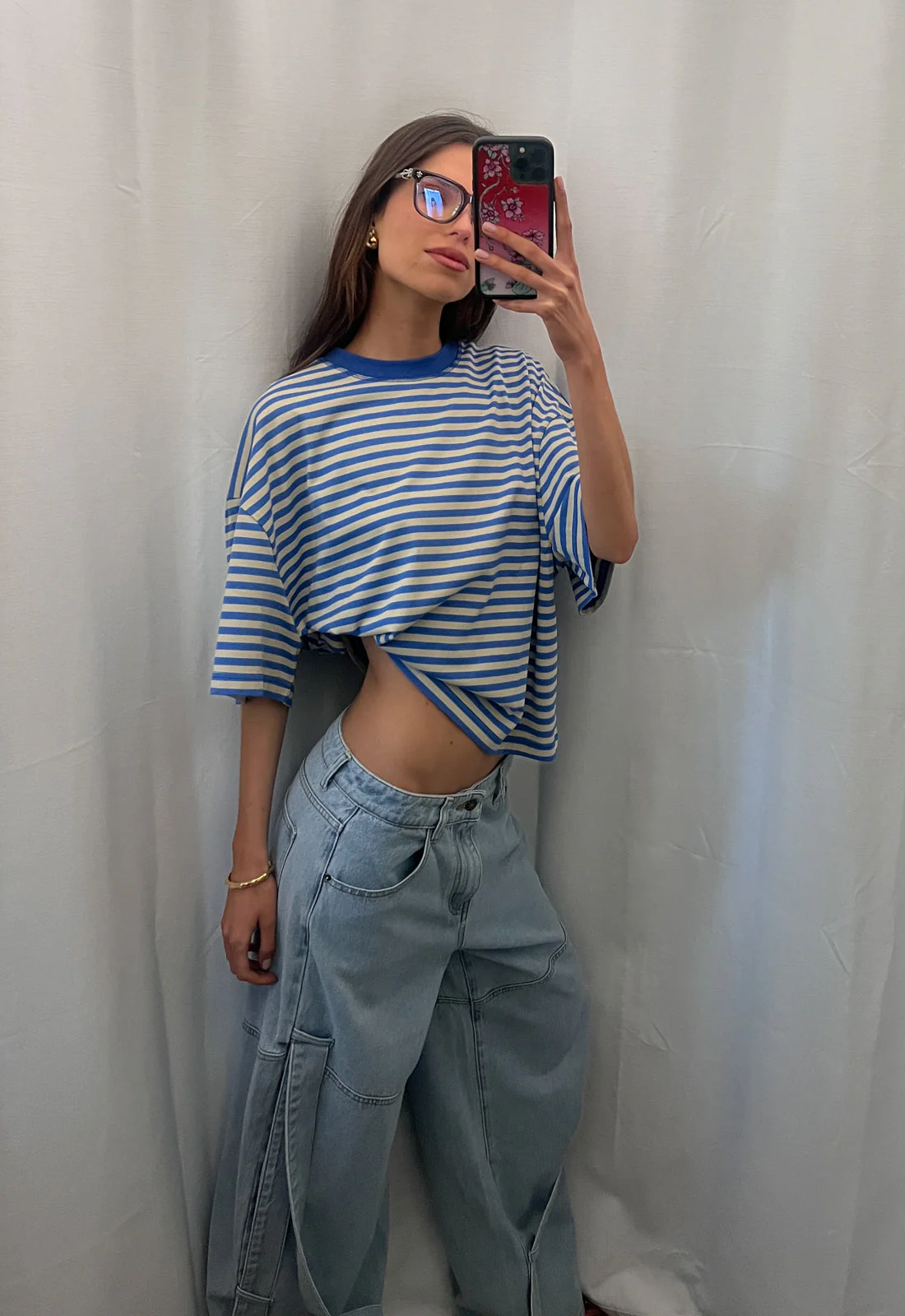 BLOOM SHORT SLEEVE - MICKEY BLUE STRIPE
