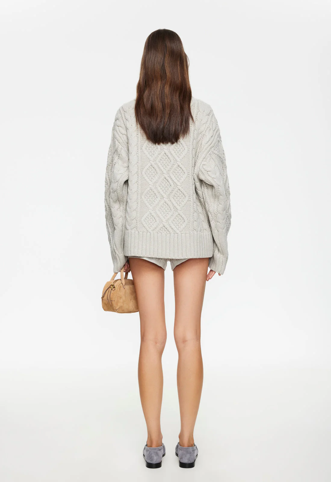 4018-housewife-knit-short-ash-cable-4.webp HOUSEWIFE KNIT SHORT - ASH CABLE